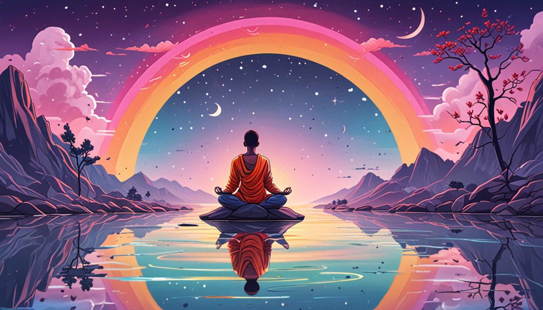 The Power of Silence: Cultivating a Simple Life Through Meditation and Reflection